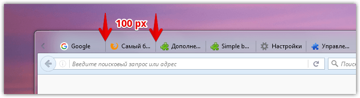 Firefox tabs like in Chrome and Opera (1)